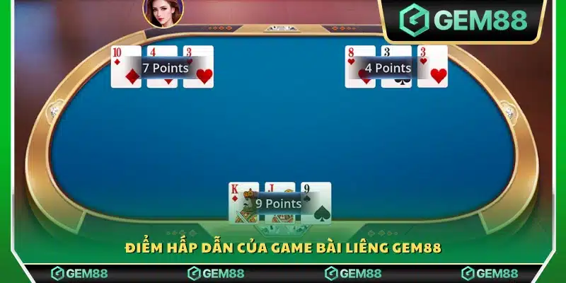 Những yếu tố lôi cuốn của Liêng Gem88