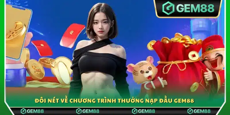 Sơ lược về ưu đãi thưởng nạp đầu tại Gem 88